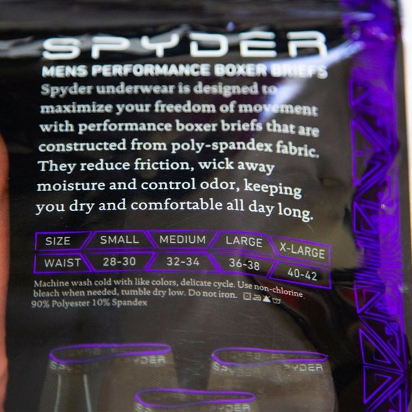 Black Panther Spyder Boxer Brief Underwear Marvel - Picture 11 of 13